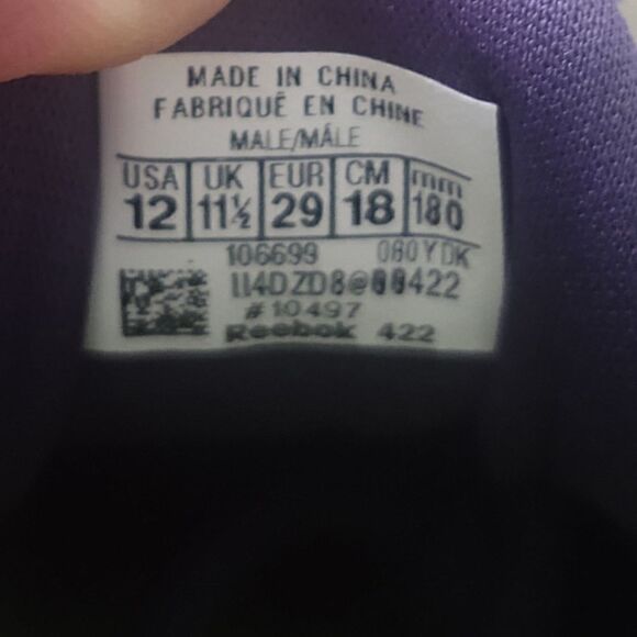 Reebok Boys Navy Blue Runners Boys/Toddlers Youth BRAND NEW WITHOUT BOX - Picture 10 of 10